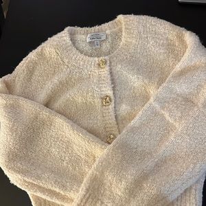 & other stories white cardigan